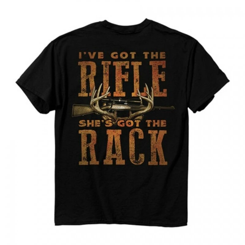 I Got the Rifle She got Rack Buckwear футболка |