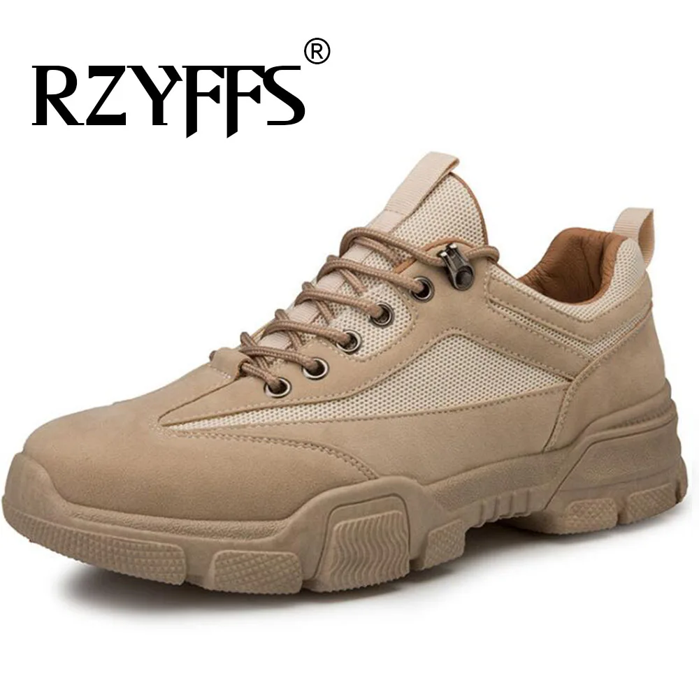 Men Canvas Western Military Ankle Boots Work Casual Shoes Sneakers Cowboy Botas Vintage A55-34 | Обувь
