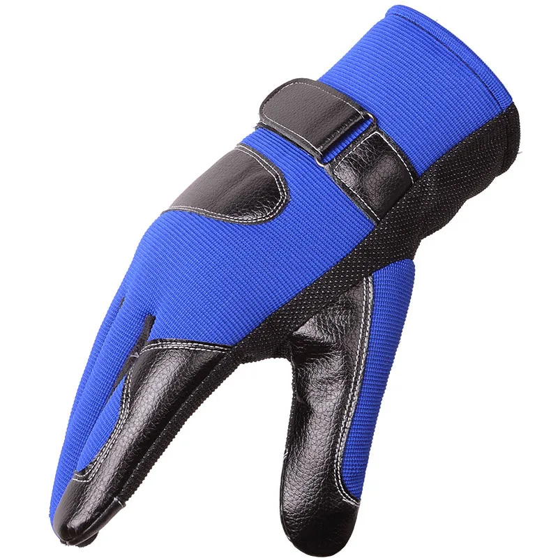 

Men'sgloveswinter riding motorcycle anti-skid leathergloves warm and thickened student cold-proof cottonglovestouch screengloves