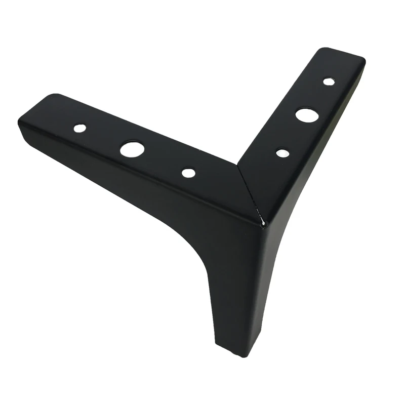 Ножки мебельные металлические, регулируемые по высоте, черные, 4 шт., оборудование для стула от AliExpress WW