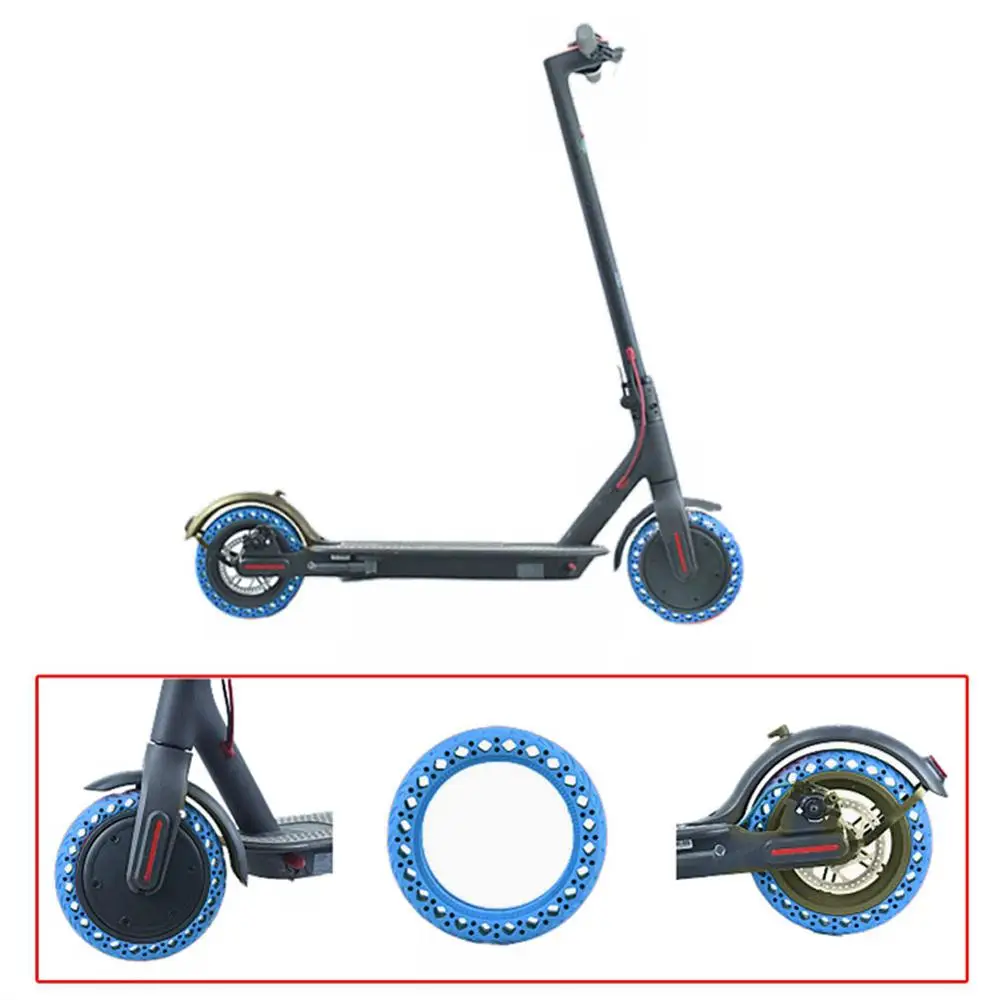 

8.5 inch Electric Scooter Honeycomb Shock Absorber Damping Tyre Durable Skateboard Rubber Solid Tire For Xiaomi Mijia M365