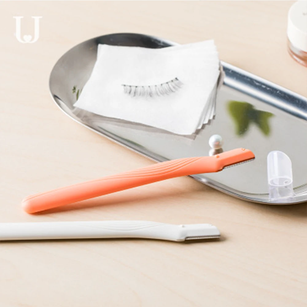 

URALLIFE Eyebrow Razor Set Facial Hair Remover Eyebrow Trimmer Sharp Makeup Knife Women Shaver Remover Blade Household Epilator