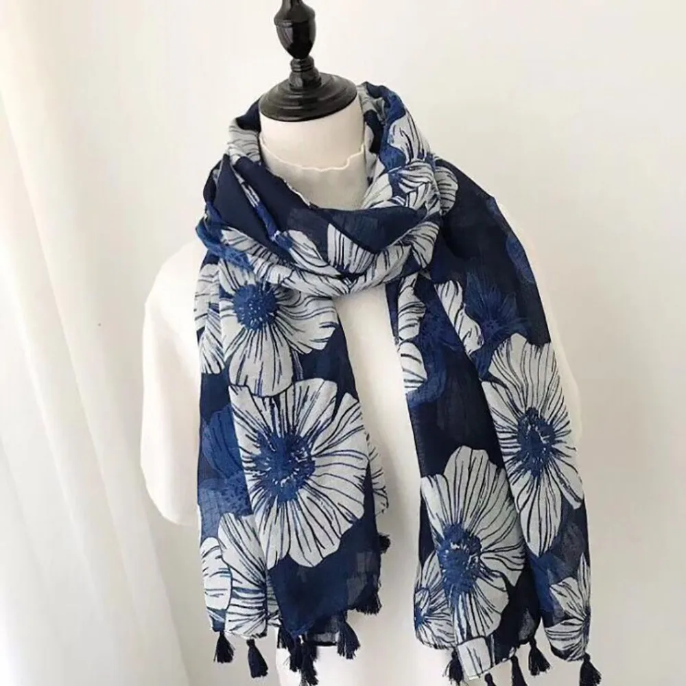 

Квадратный шарф в богемном стиле для женщин, элегантный маленький винтажный Ретро-шарф с большим цветочным принтом, для деловых встреч и ве...