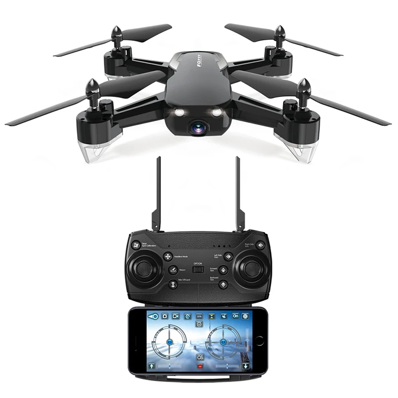 FQ777 FQ40 FPV Радиоуправляемый Дрон 0.3MP / 2MP WiFi HD камера высота удержания режим без