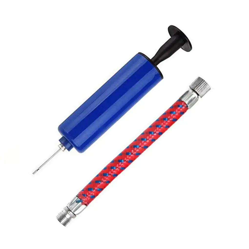 Мяч для накачивания пневматический ручной насос иглы спортивные Футбол