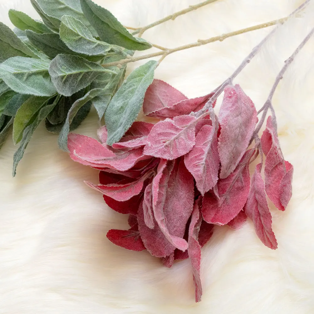 Искусственные Шелковые заячьи ушки осенние листья домашний офис Рождественский