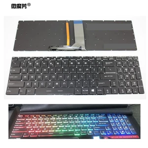 Клавиатура с RGB-подсветкой для MSI GT62, GT72, GE62, GE72, GS60, GS70, GL62, GL72, GP62, GT72S, GP72, GL63, GL73
