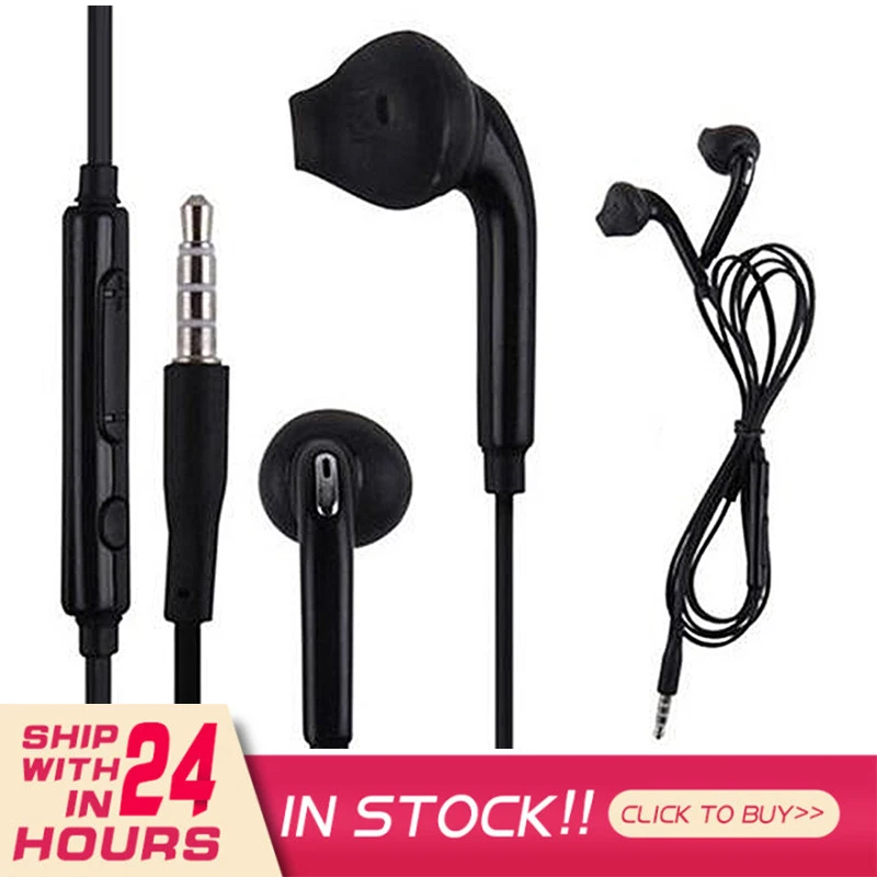 

Wired 3.5mm Jack In-ear Jack Headset Earphone With Microphone Earbuds Bass Headphone For Samsung Galaxy S6 Android Huawei Xiaomi