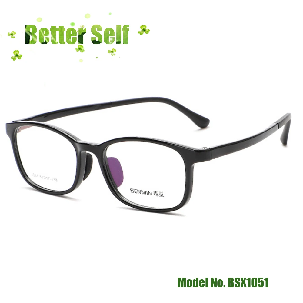 Очки для близорукости TR90 аксессуары очков с полным ободком BSX1051 девочек и
