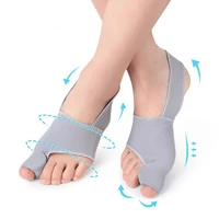 1pair toe separator elastic anti wear soft unisex toe straightener corrector for foot care