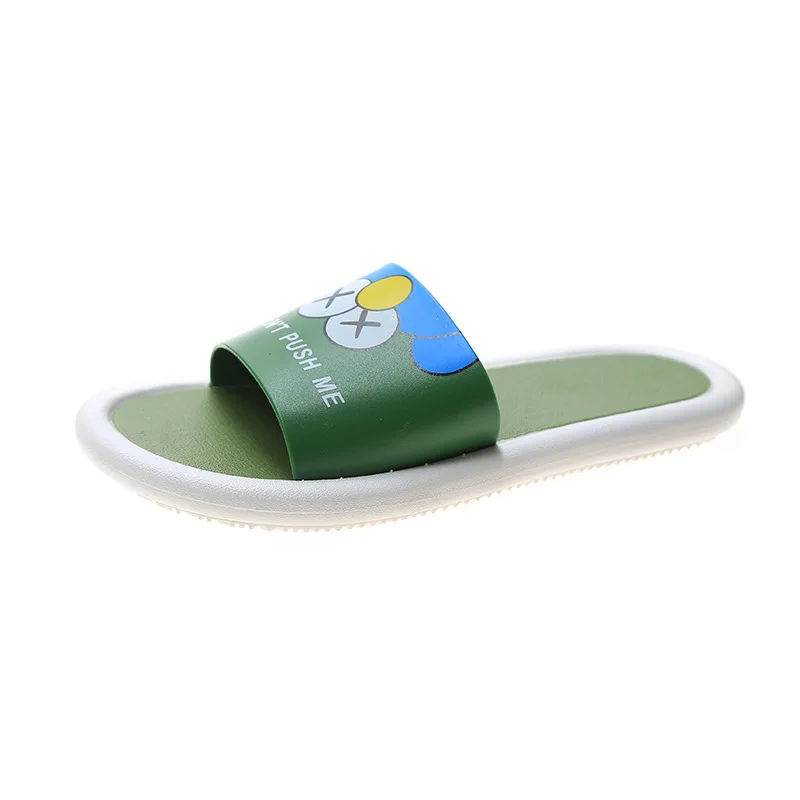 Тапочки женские домашние Мультяшные летние и зимние тапки на плоской подошве