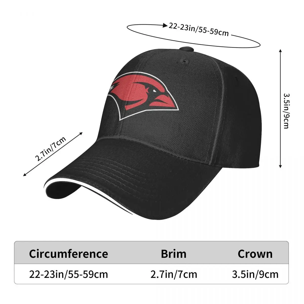 

Incarnate Word Men's New Baseball Cap University Fashion Sun Hats Caps for Men and Women