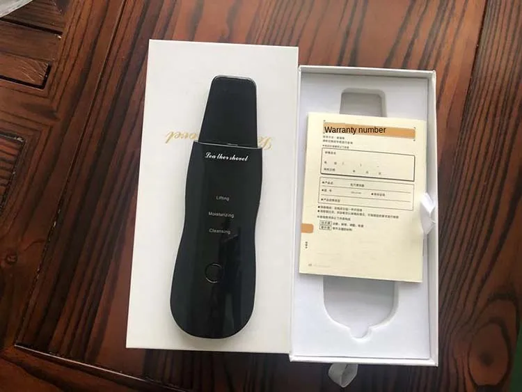 Электрический перезаряжаемый ультразвуковой скраб для кожи лица глубокий