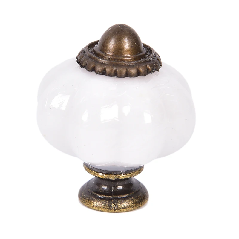 

10Pcs New Furniture Drawer Cupboard Kitchen Pull Handle White Vintage Furniture Handle Pumpkin Door Knobs Cabinet Handles