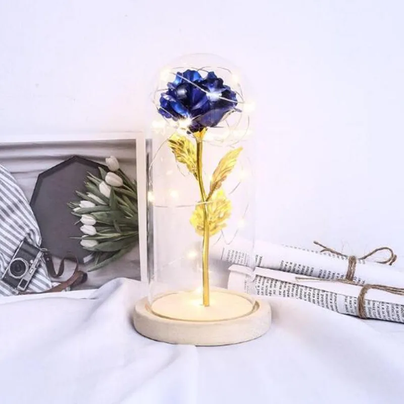 СВЕТОДИОДНЫЙ ночник в виде Розы с питанием от батареек|Ночники| |