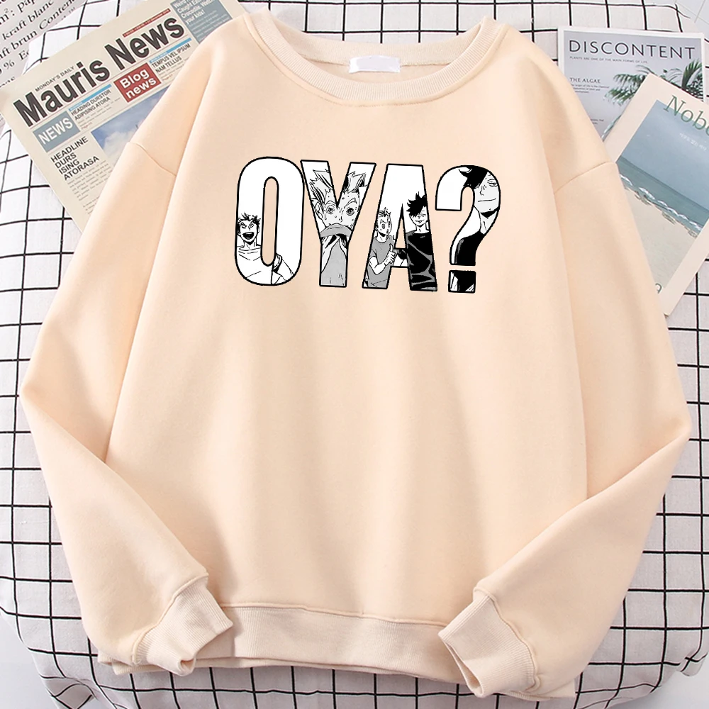 

Anime Haikyuu Oya Male Hoodie Harajuku Printing Sweatshirts Fashion Casual Tracksuits For Men Autumn Fleece Warm Streetwear