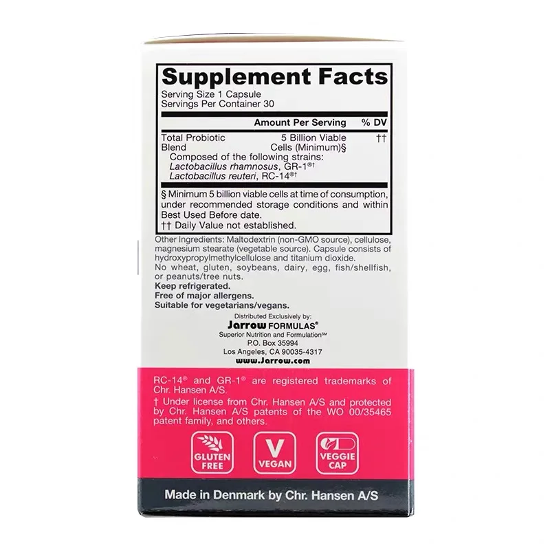 

Free Shipping Probiotics Women's Fem Dophilus 30 Pcs