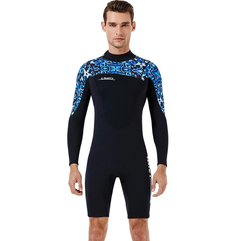 Гидрокостюм для дайвинга и парусного плавания неопреновый мужской женский