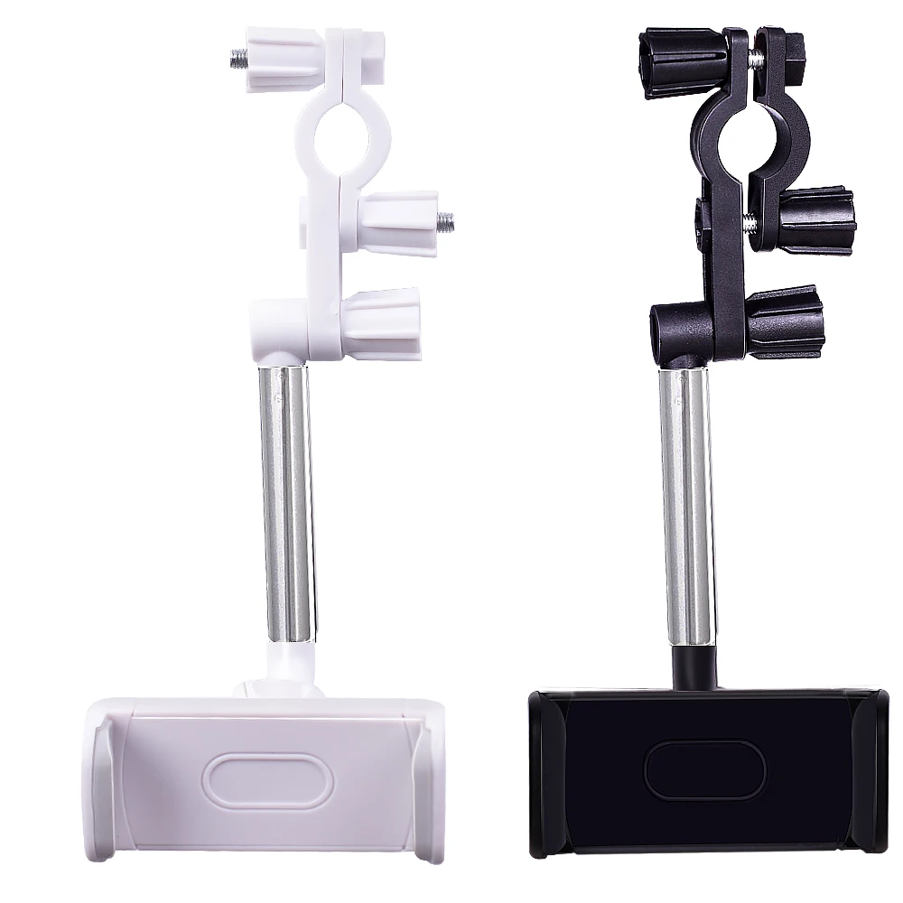 2022 hot 360 car rearview mirror mount phone holder adjustable support for iphone 13 gps seat smartphone car phone holder stand free global shipping