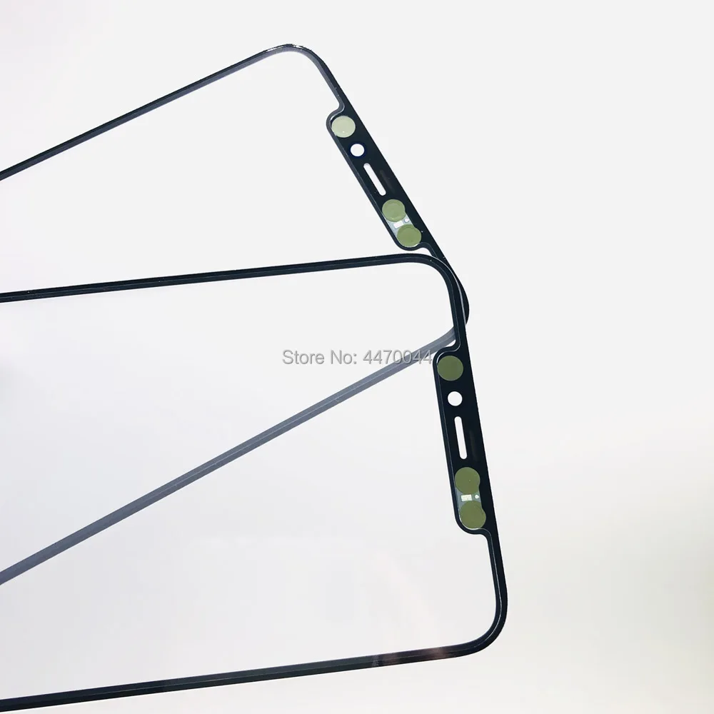 10pc glass with oca for iphone 11 pro12 mini xs max x xr lcd touch screen front glass panel replacement mobile phone repair part free global shipping