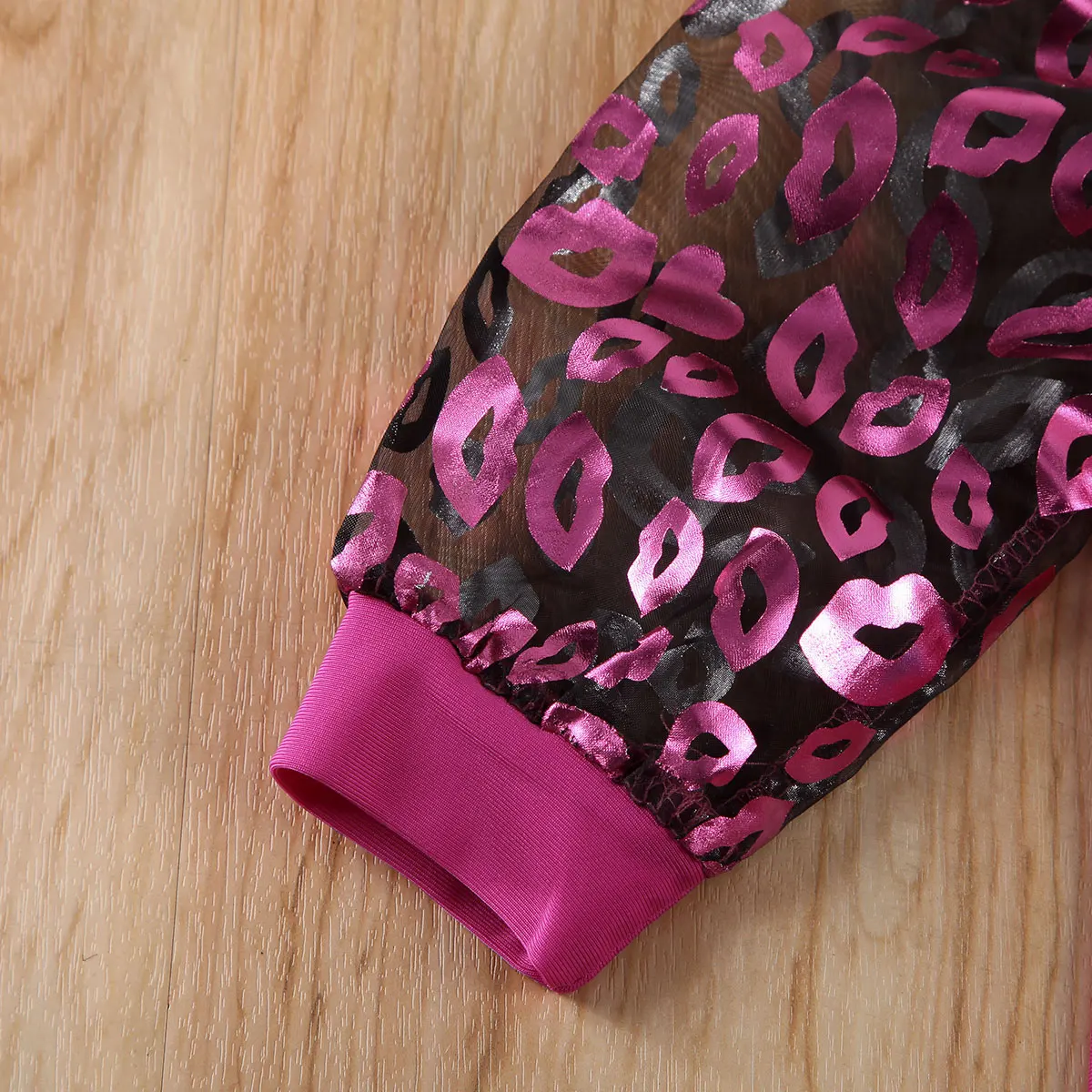 От 0 до 24 месяцев Одежда для новорожденных девочек с принтом губ воздушная