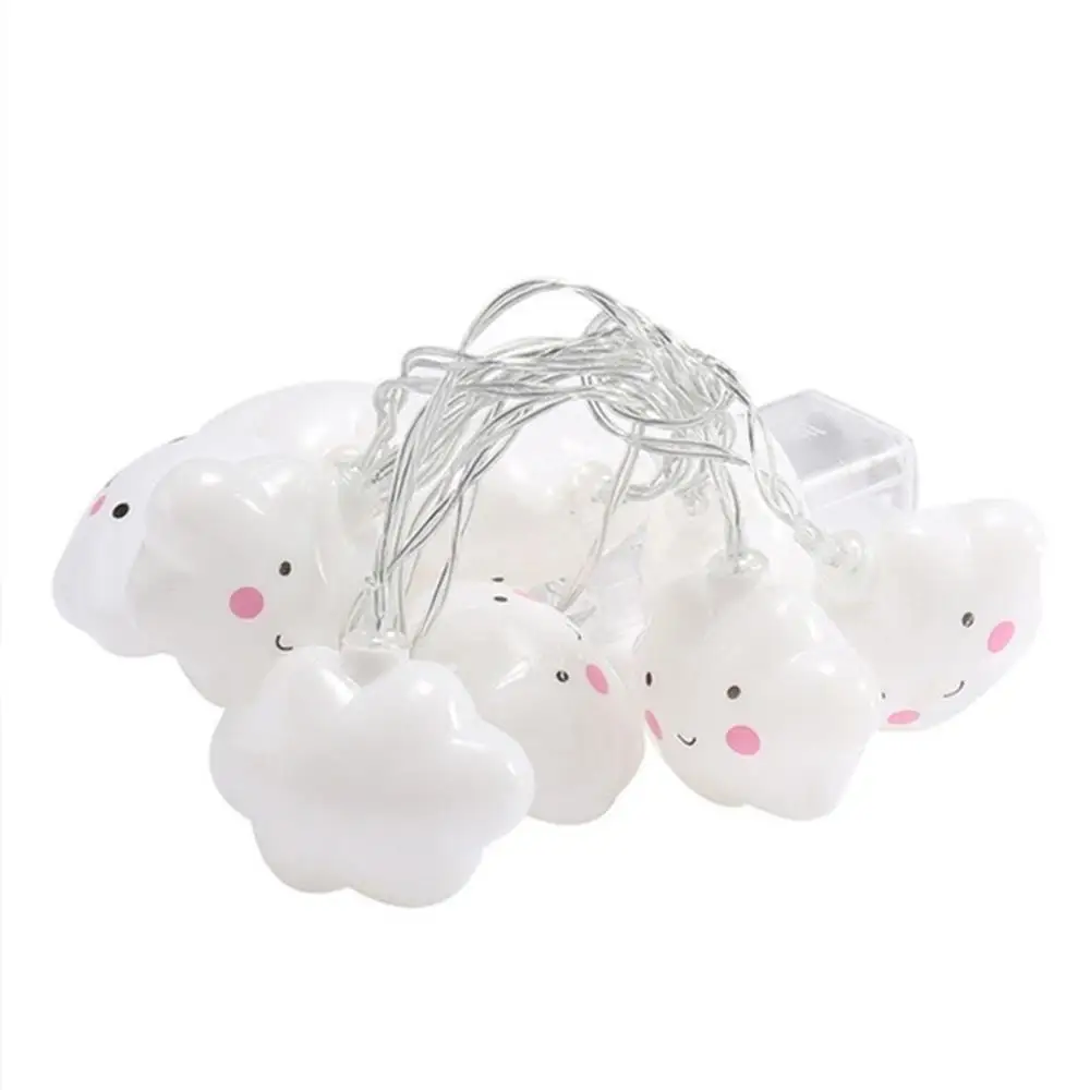 Cloud String Lamp 10/20LED Party Decoration Festival Christmas Decor LED Light Super Bright Warm White 150cm | Лампы и освещение