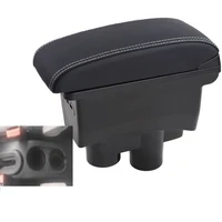 for citroen c2 c3 armrest box citroen c2 c3 universal car central armrest storage box modification accessories