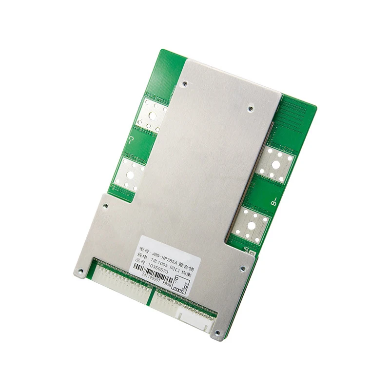Литий-ионные элементы 7s 24 в BMS PCM 80a 100a 120a с электрическим зарядом литий-полимерные