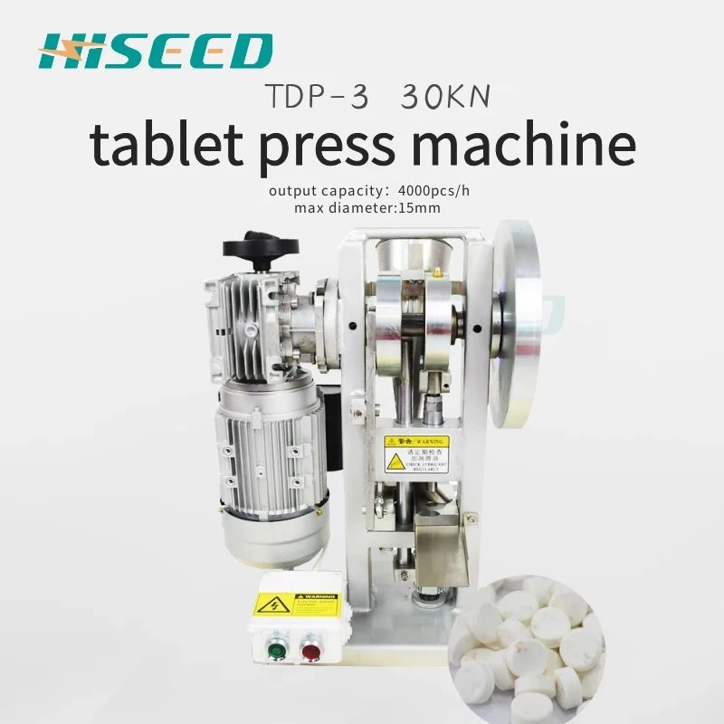 Портативный пресс для соляных планшетов Ручной дешевый таблеток 30 кН|Машина