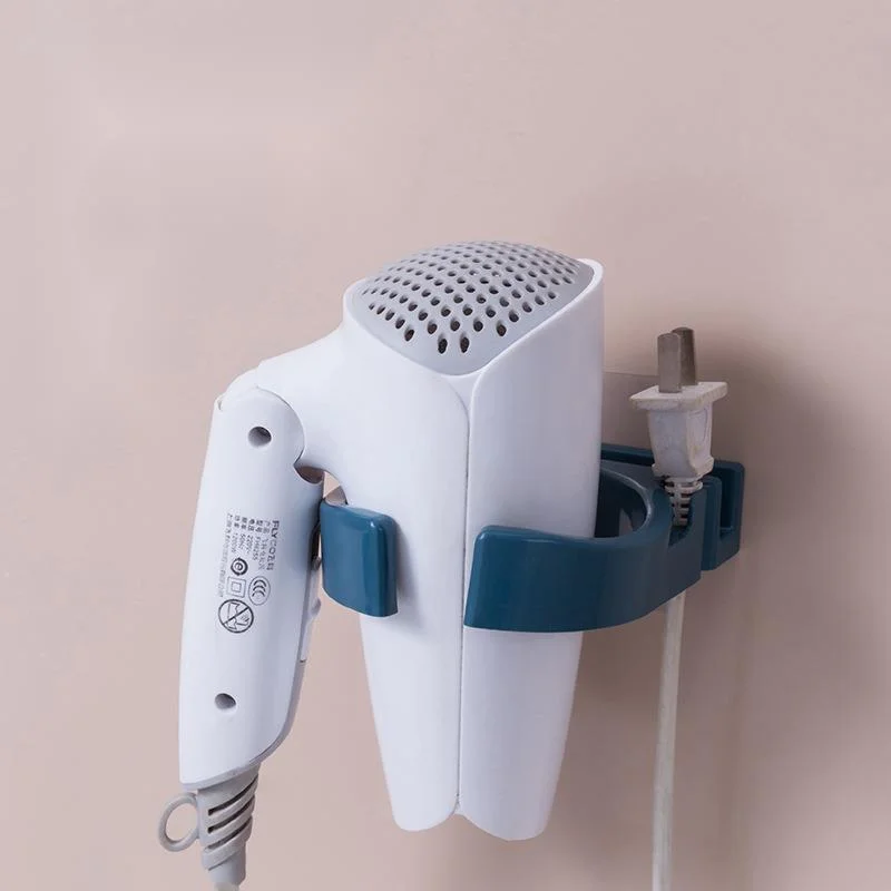 

Hair Dryer Storage Rack Wall-mounted Hair Dryer Storage For Hairdryer Bath Bathroom Organizer Shelf Shelve Household Accessories