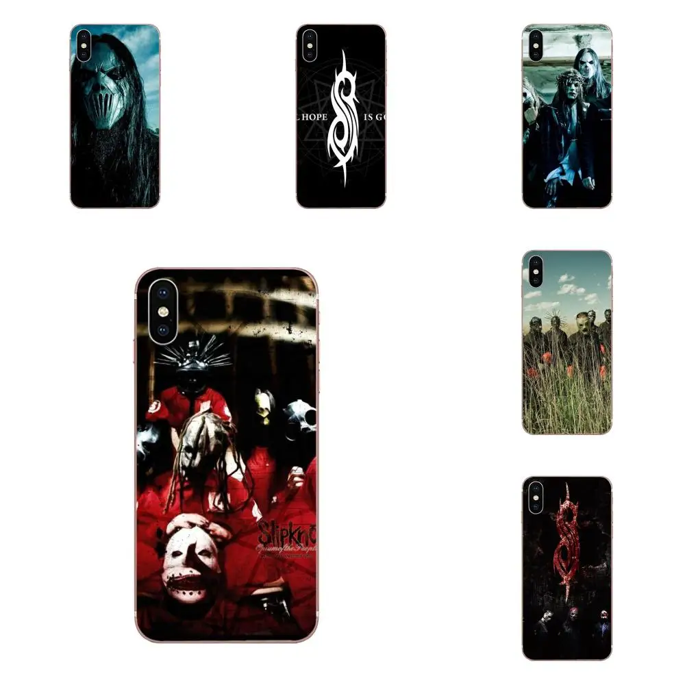 Slipknot Rock для LG G2 G3 G4 G5 G6 G7 K4 K7 K8 K10 K12 K40 Mini Plus Stylus ThinQ 2016 2017 2018 мягкий чехол|Бамперы| |