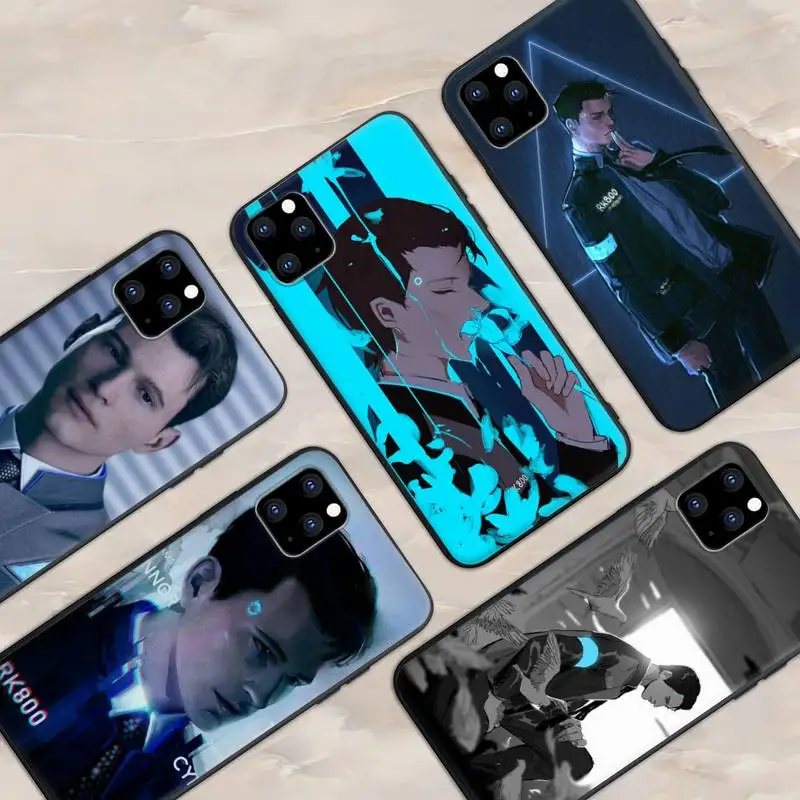 

Detroit Become Human RK800 Connor Phone Case for iphone 12 13 Mini SE 2020 5S 6 6S Plus 7 8 Plus X XR XS 11 Pro Max Coque cover