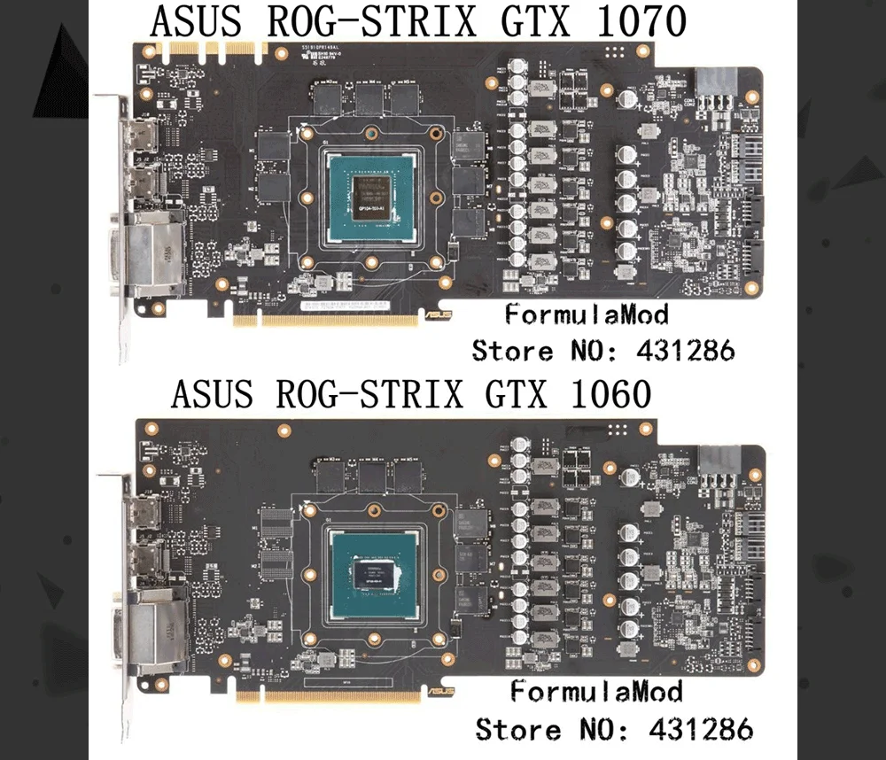 Bykski N-AS1080TI STRIX-X, полное покрытие Графика карты водяного охлаждения блока для Asus ROG STRIX GTX1080Ti/1080/1070/1060, дракон, GTX1070