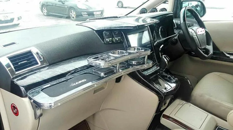 Внутренняя наклейка из красного дерева отделка для Toyota Alphard Vellfire 20 серии 2008-2013