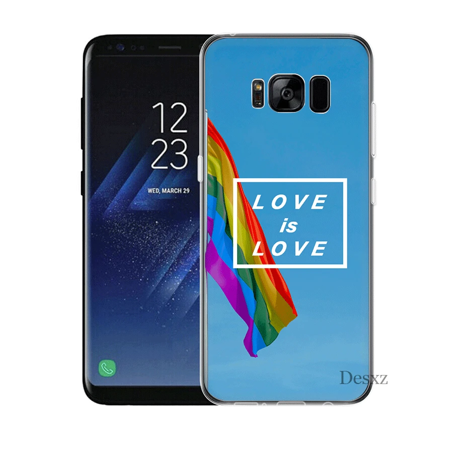 Чехол для телефона Samsung S3 S4 S5 S6 S7 S8 S9 S10E S10Plus Note 8 9 M10 M20 M30 M40 гей лесби Радужный Флаг