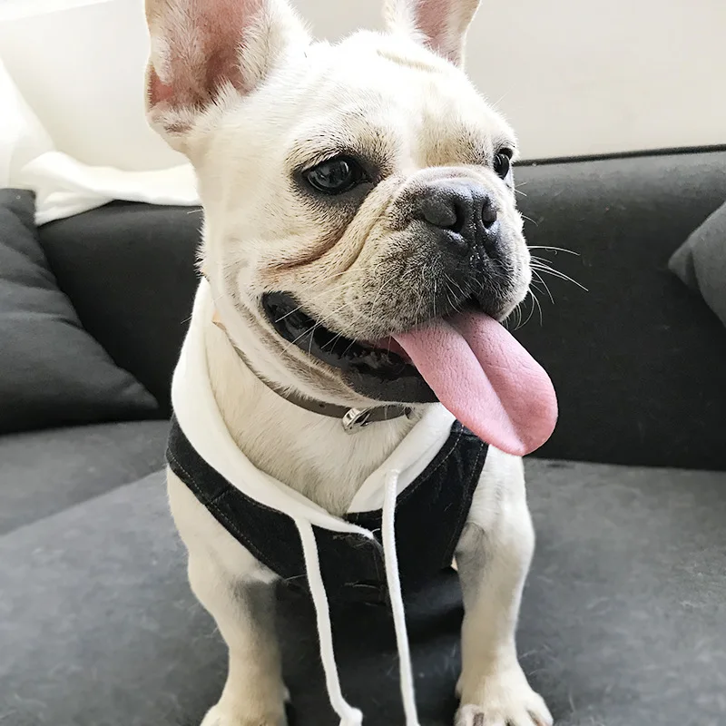 Французский бульдог искусственная одежда для домашних животных маленьких собак