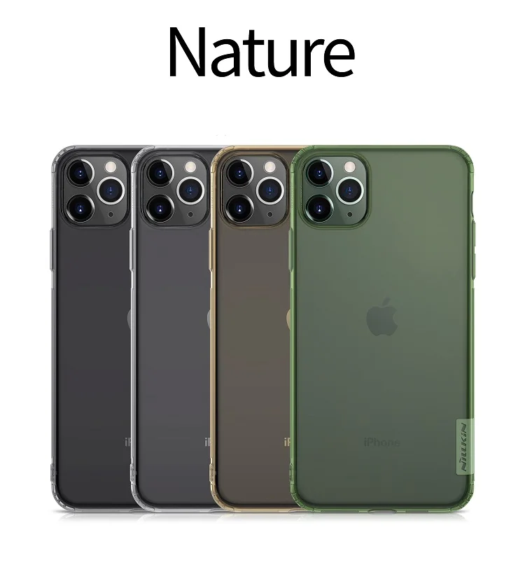 Для iPhone 11 чехол Nillkin натуральный прозрачный мягкий кремний TPU Защитный чехол для iPhone 11/X/XR/XS Max для iPhone 11 Pro