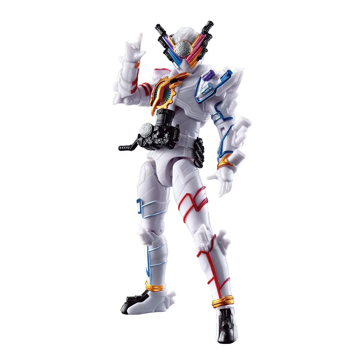 

Free Shipping Spot Bandai RKF Kamen Rider Doll Hand-made Toy Joint Movable Creation Ex-aid Kamen Rider Zi-O01