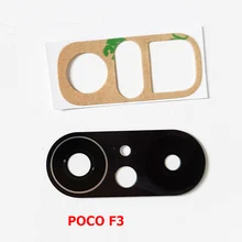 50Pcs Rear Back Camera Glass Lens With Adhesive Sticker For Xiaomi Mi Max 3 Mix 2s  POCO F3 M3 X3 Pro Mi 10T  Lite 11 Ultra 11T