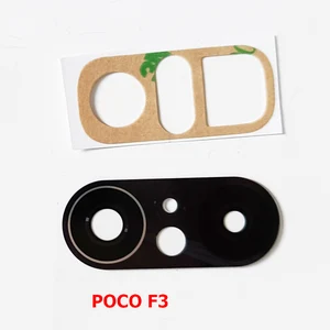 50pcs rear back camera glass lens with adhesive sticker for xiaomi mi max 3 mix 2s poco f3 m3 x3 pro mi 10t lite 11 ultra 11t free global shipping