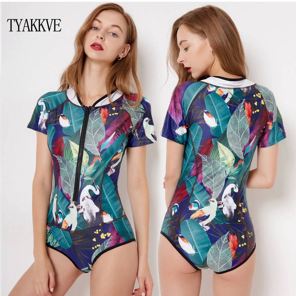 Купальник 2020 цветочный полосатый купальник цельный серфинг размера плюс пляжная