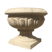 big size 35cm garden flower pot mould cement vase mold bonsai diy for house outdoor decoration
