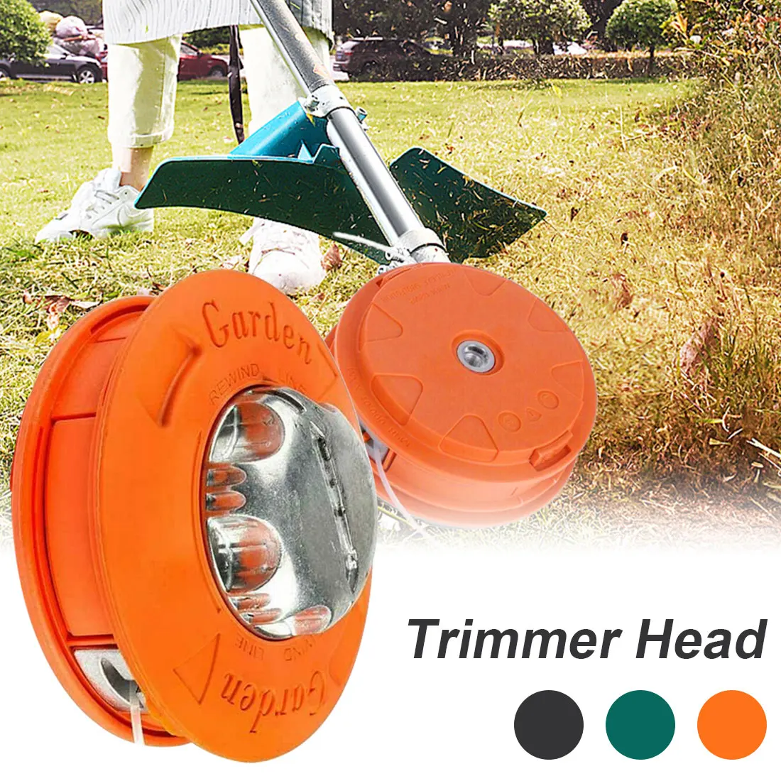 

Universal M10 Aluminum Nylon Brush Grass Brush Cutter Accessory Bump Spool Grass Trimmer Thread Line String Saw Replacement Fits