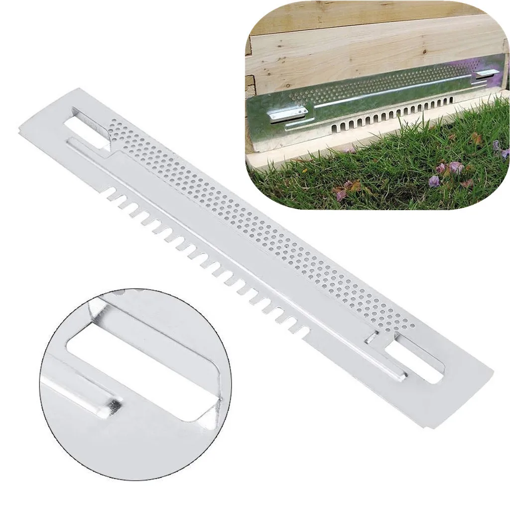 Beekeeping Sliding Travel Gates Zinc Plated Bee Hive Mouse Guards Equipment Breeding Tool 2.19 | Дом и сад