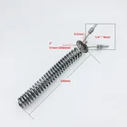 2-дюймовый санитарный дистиллятордистилляционный конденсатор с тремя зажимами, внешний диаметр трубы 6 мм, длина 330 мм, рефлюкс, димрот, нержавеющая сталь 304