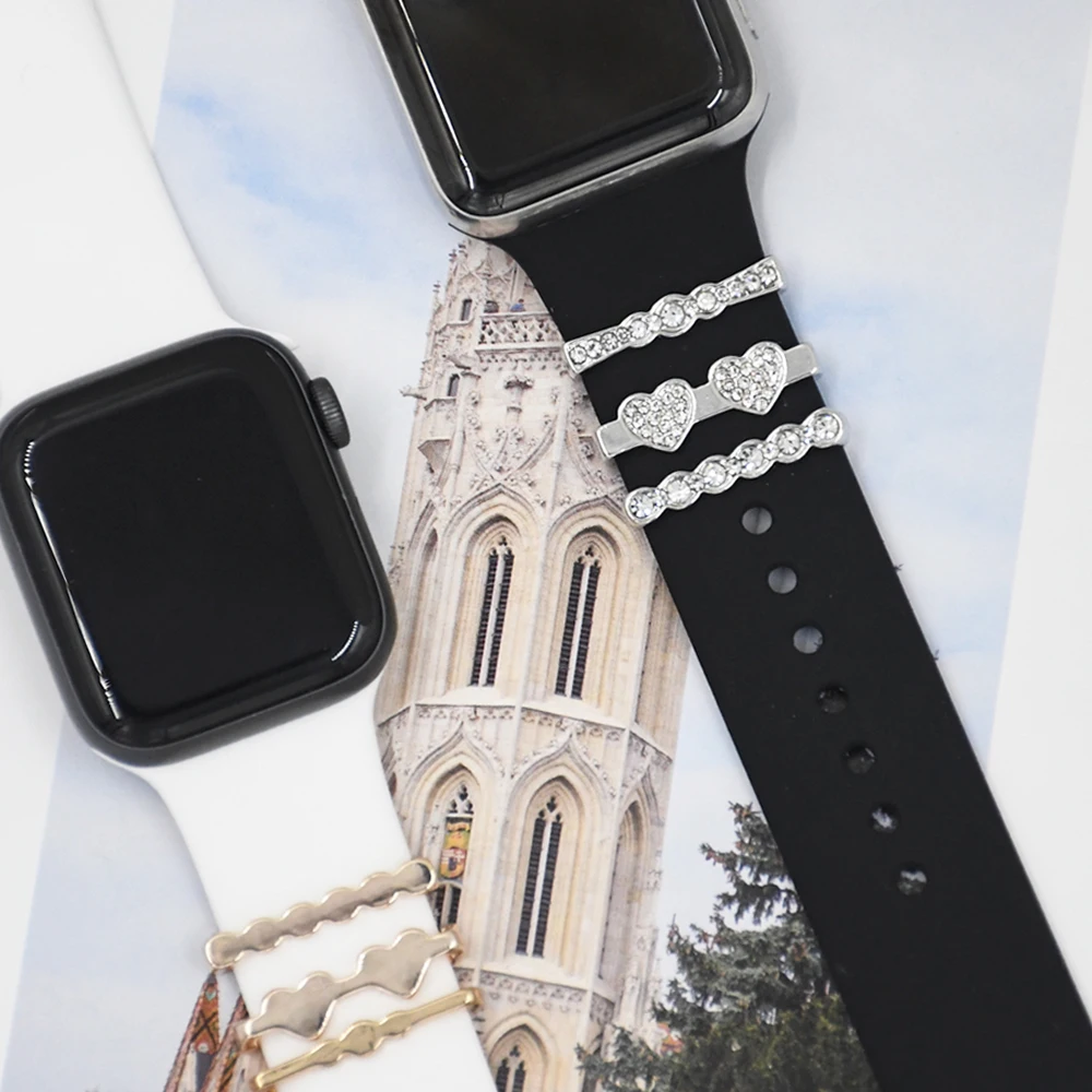 Декоративное кольцо для apple watch band 44 мм 40 фотоаксессуары iwatch series 7 6 5 4 Se 38/42 - купить