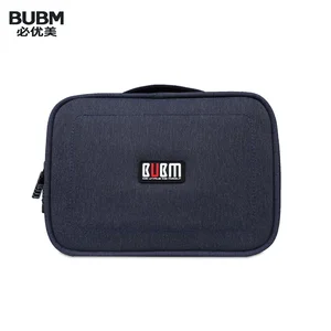 bubm gadget organizer case digital storage bag electronics organizer for chargers cables hard drive ipad mini protection pouch free global shipping