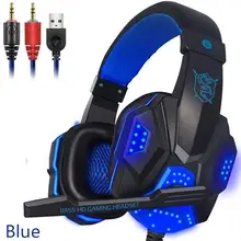 HobbyLane Over Ear Gaming Headset with Mic and LED Light Game Electronic Sports Ear Buds for Laptop Cellphone PS4 Headphones ps5