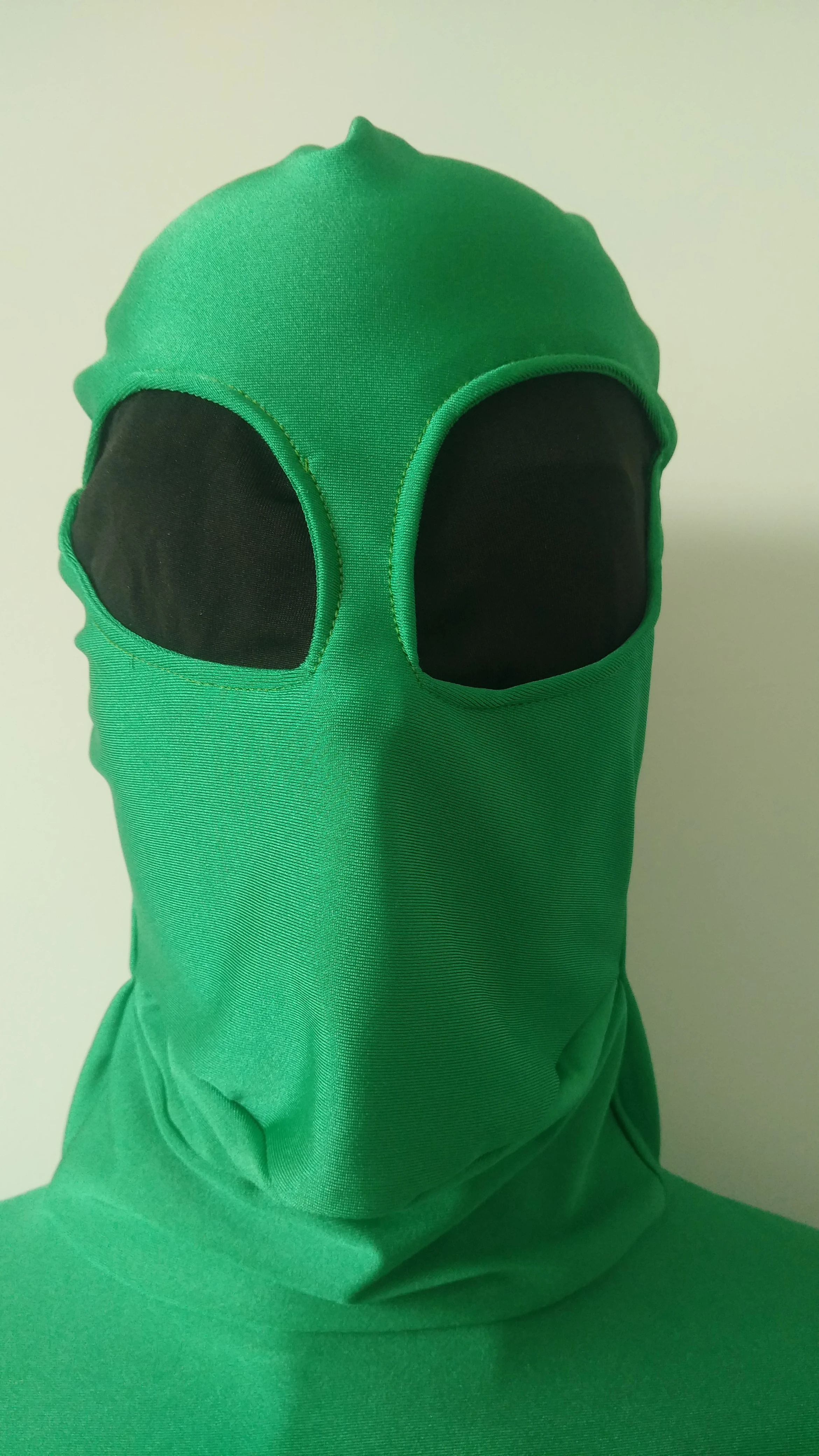 Детский Взрослый зеленый костюм инопланетянина полный из спандекса Zentai боди для