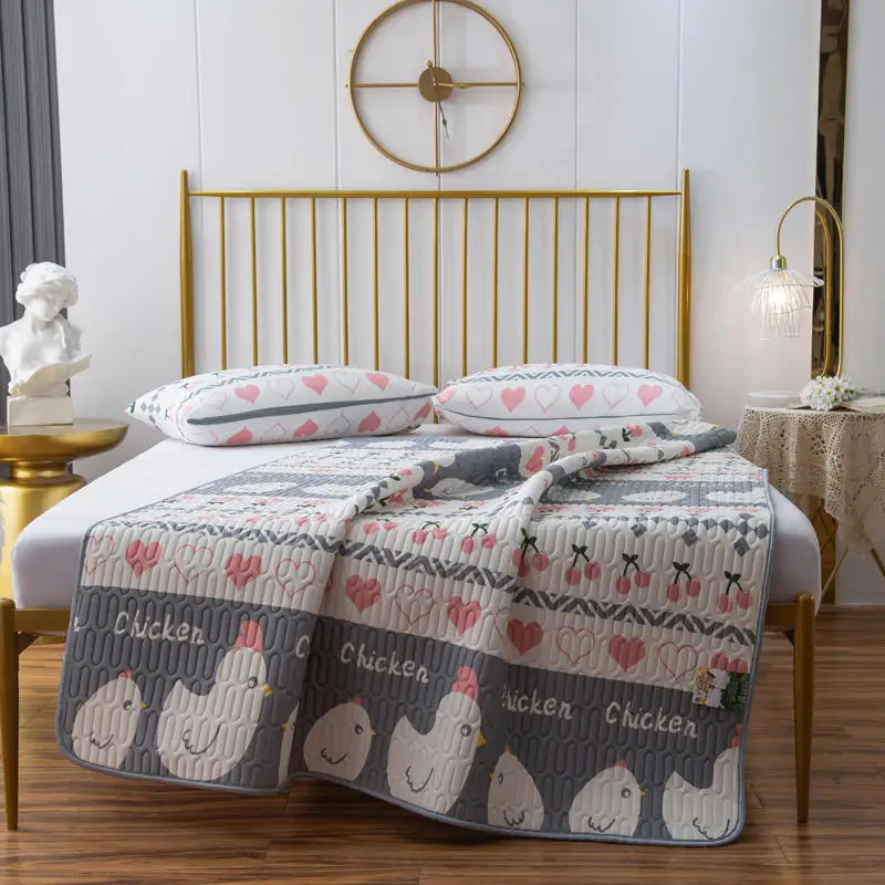 Симпатичный дышащий латексный коврик для кровати из Таиланда крутой спальный